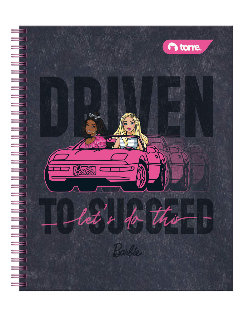 Cuaderno universitario Barbie 7mm 100 hjs Torrre2