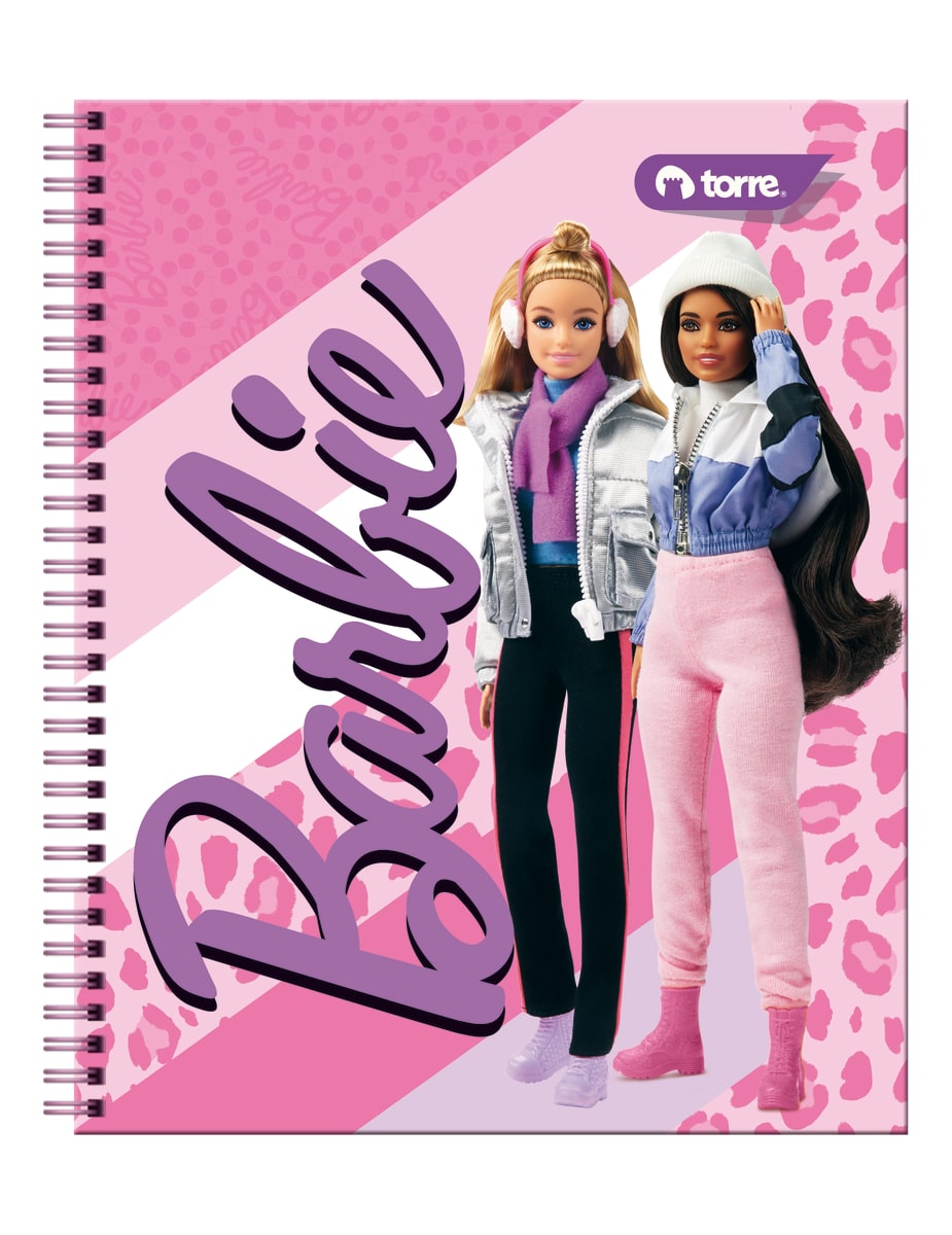 Cuaderno universitario Barbie 7mm 100 hjs Torrre9