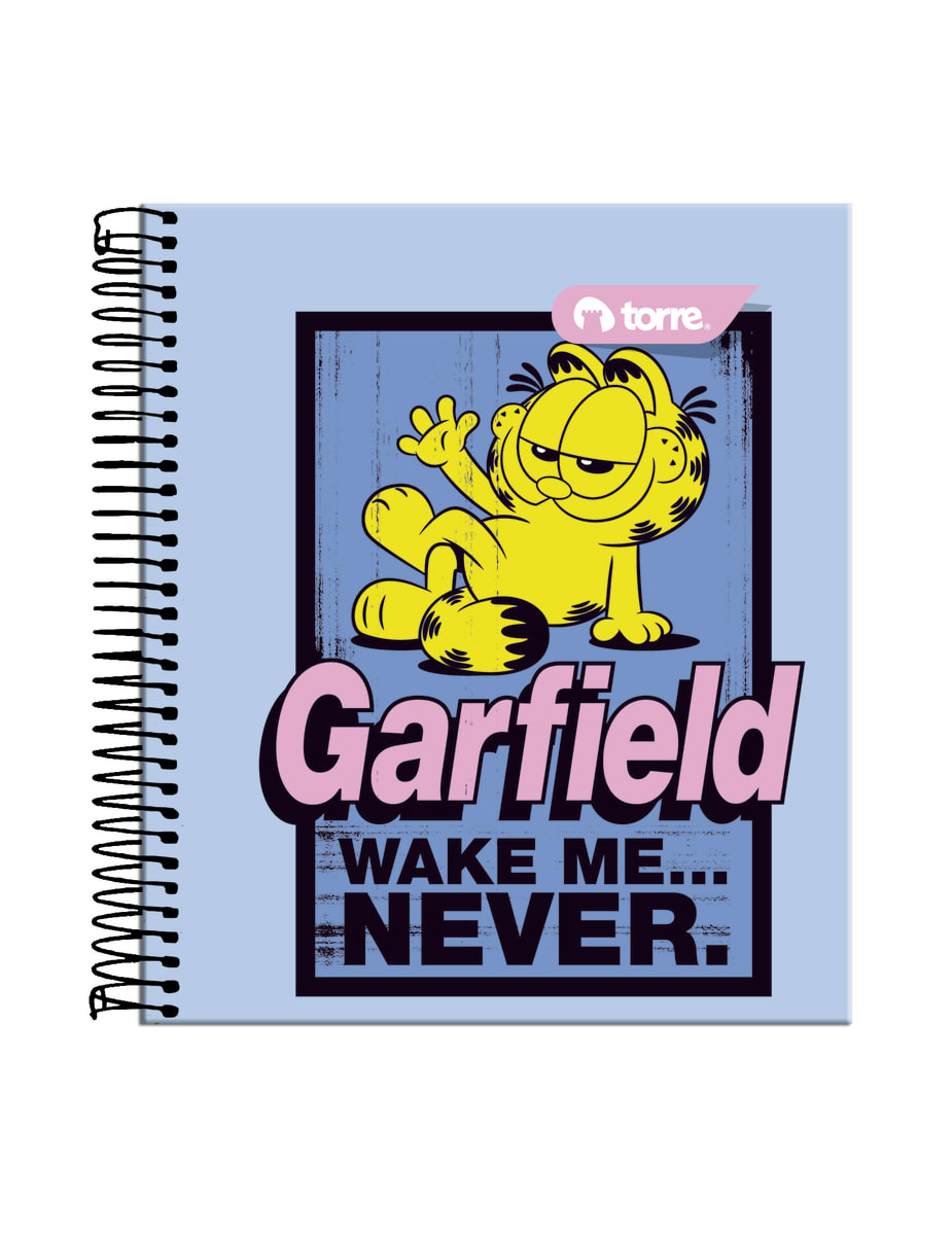 Cuaderno pocket Garfield 5mm 90 hjs Torre11