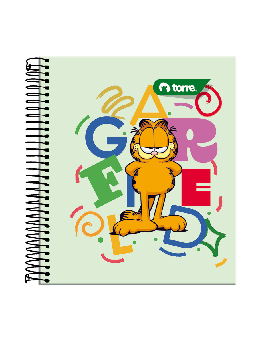 Cuaderno pocket Garfield 5mm 90 hjs Torre4