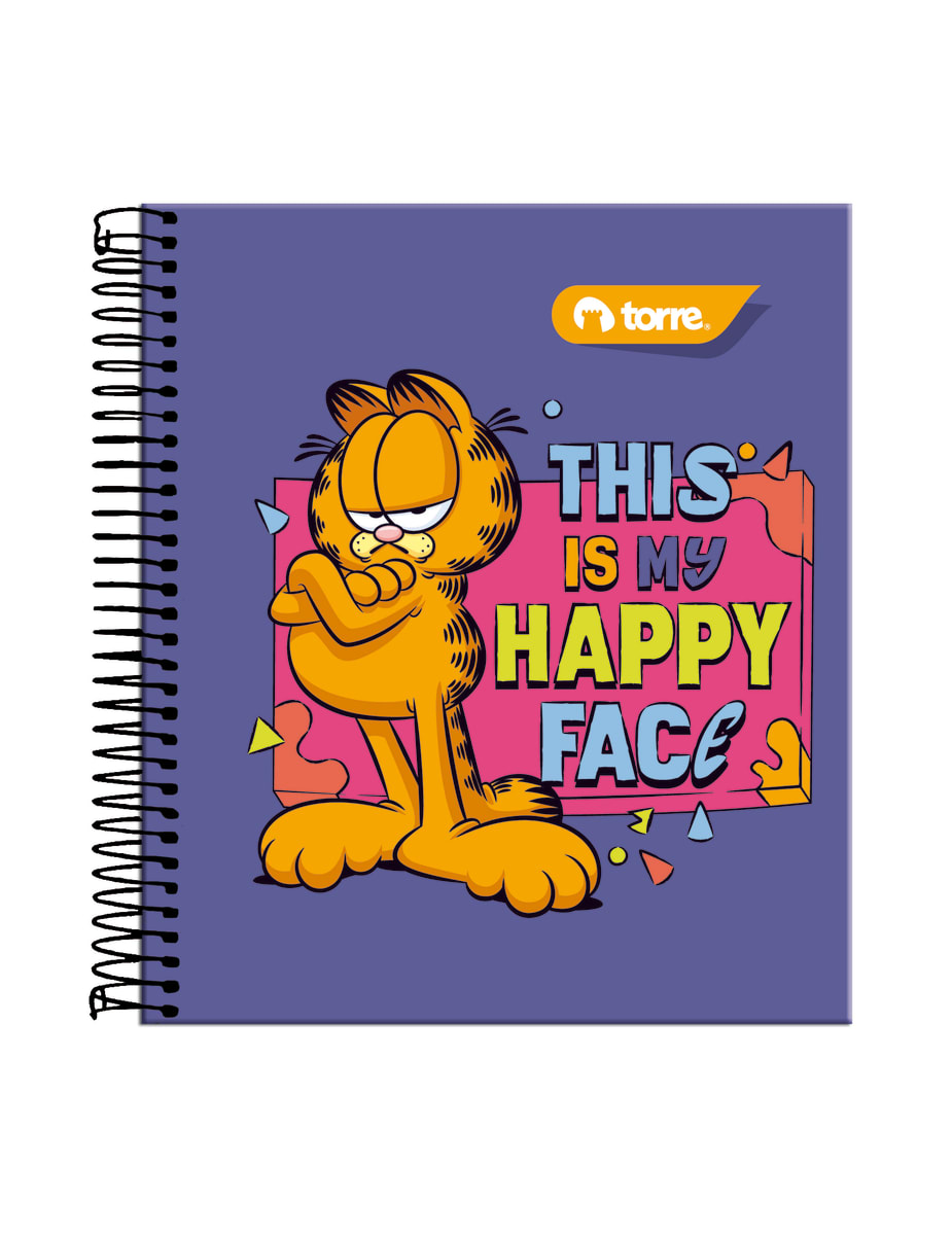 Cuaderno pocket Garfield 5mm 90 hjs Torre7