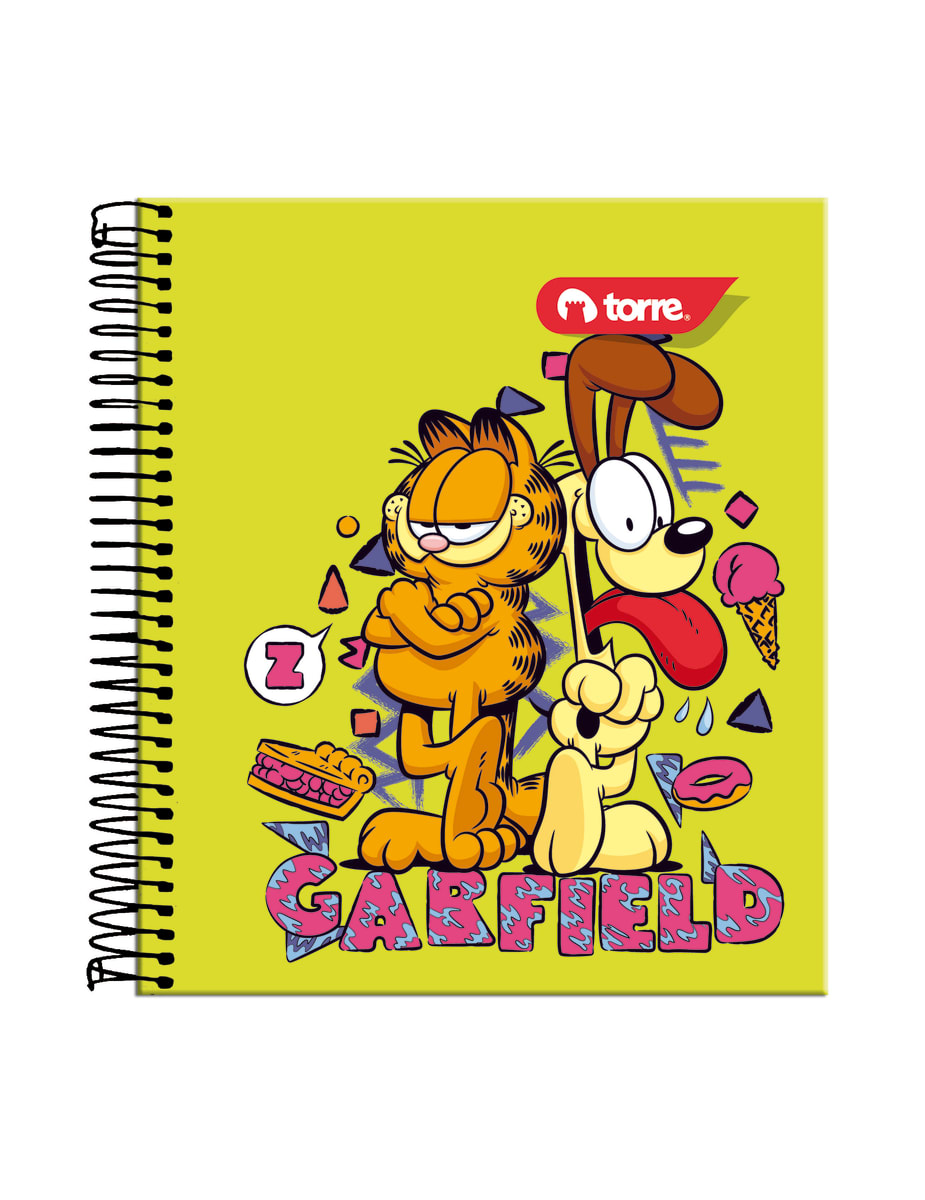 Cuaderno pocket Garfield 5mm 90 hjs Torre8