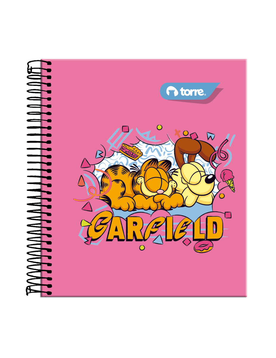 Cuaderno pocket Garfield 5mm 90 hjs Torre9