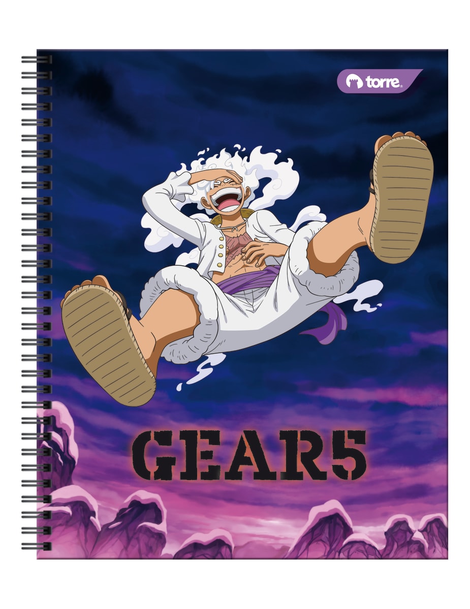 Cuaderno universitario One Piece 7mm 100 hjs Torre3