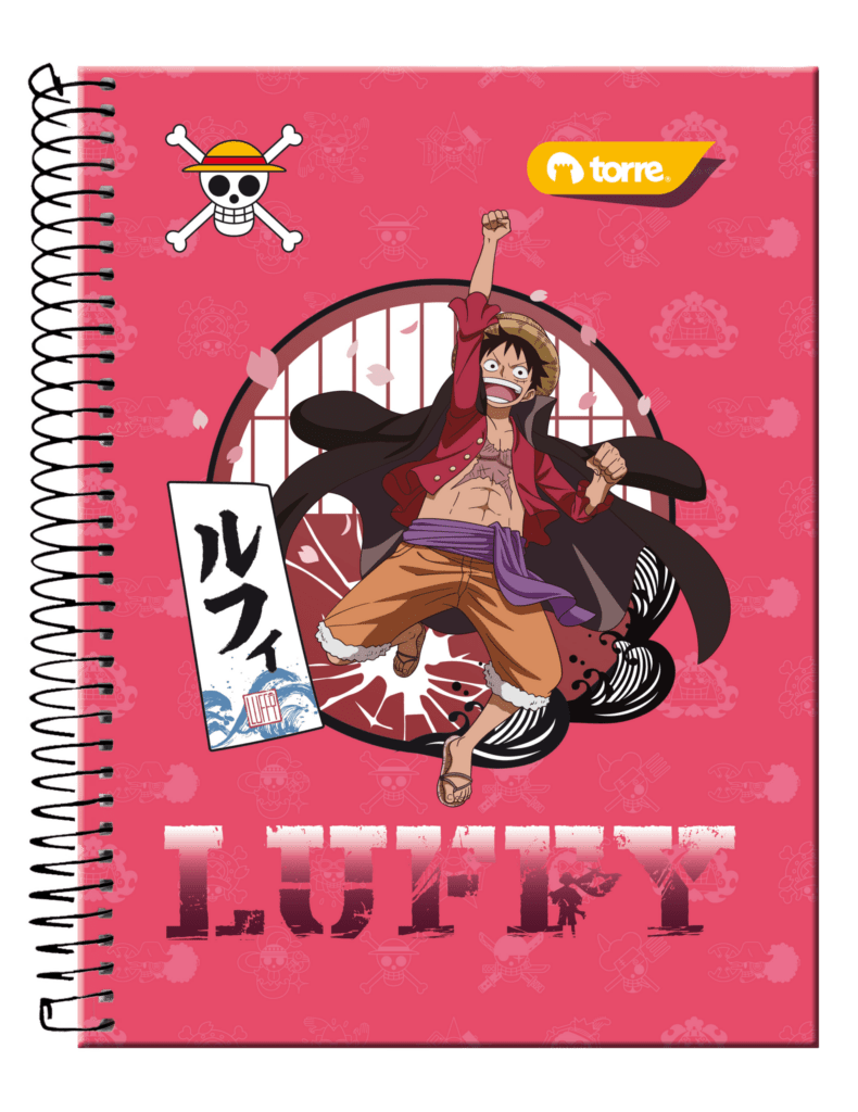 Cuaderno top One Piece 7mm 150 hjs Torre1