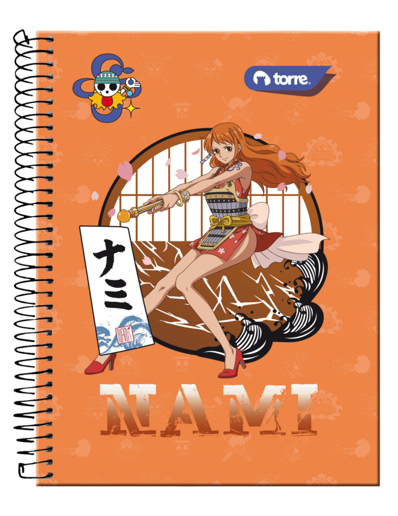 Cuaderno top One Piece 7mm 150 hjs Torre3
