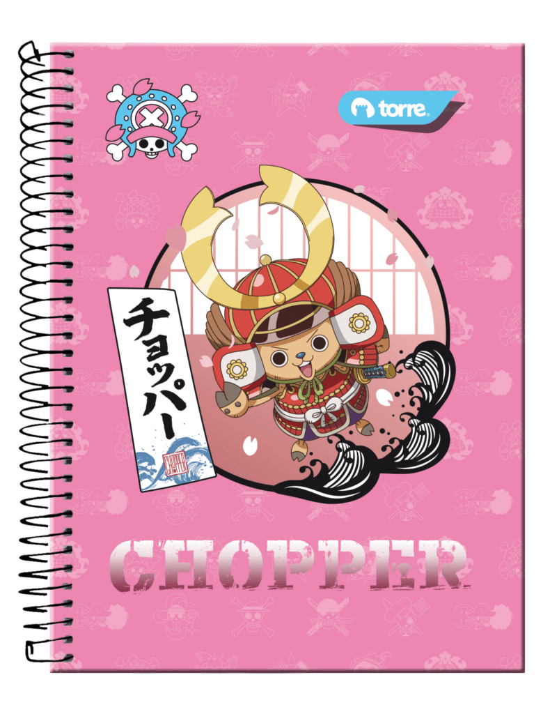 Cuaderno top One Piece 7mm 150 hjs Torre4