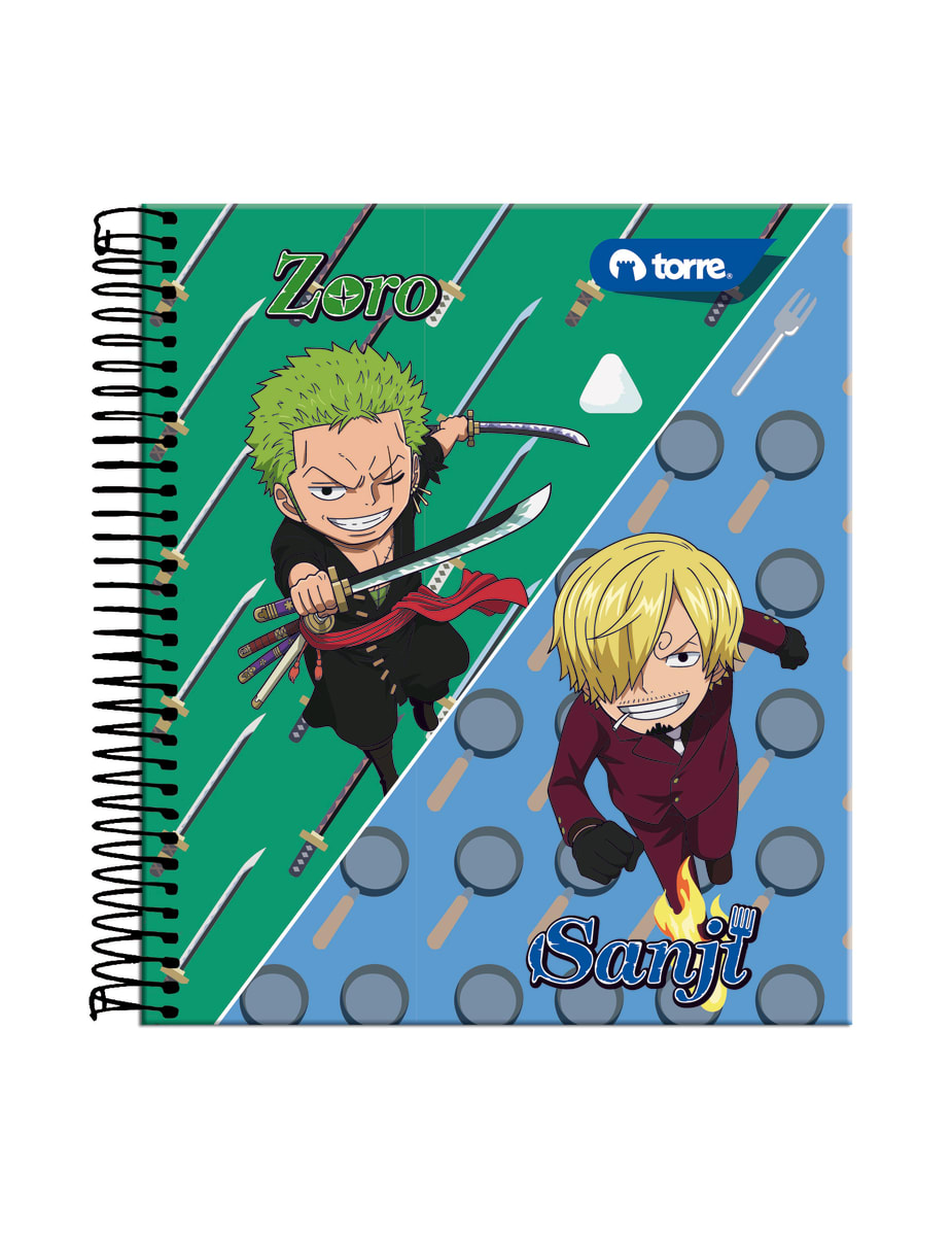 Cuaderno pocket One Piece 5mm 90 hjs Torre2