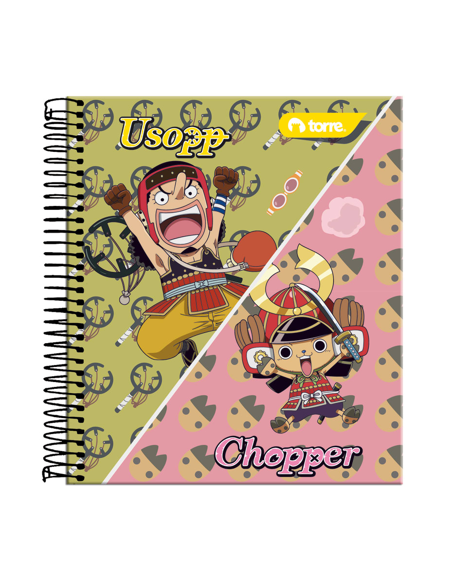 Cuaderno pocket One Piece 5mm 90 hjs Torre4
