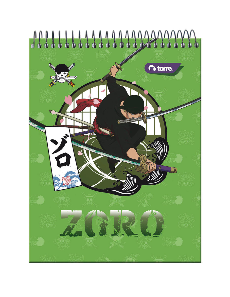 Croquera 16x21 cm One Piece Torre2