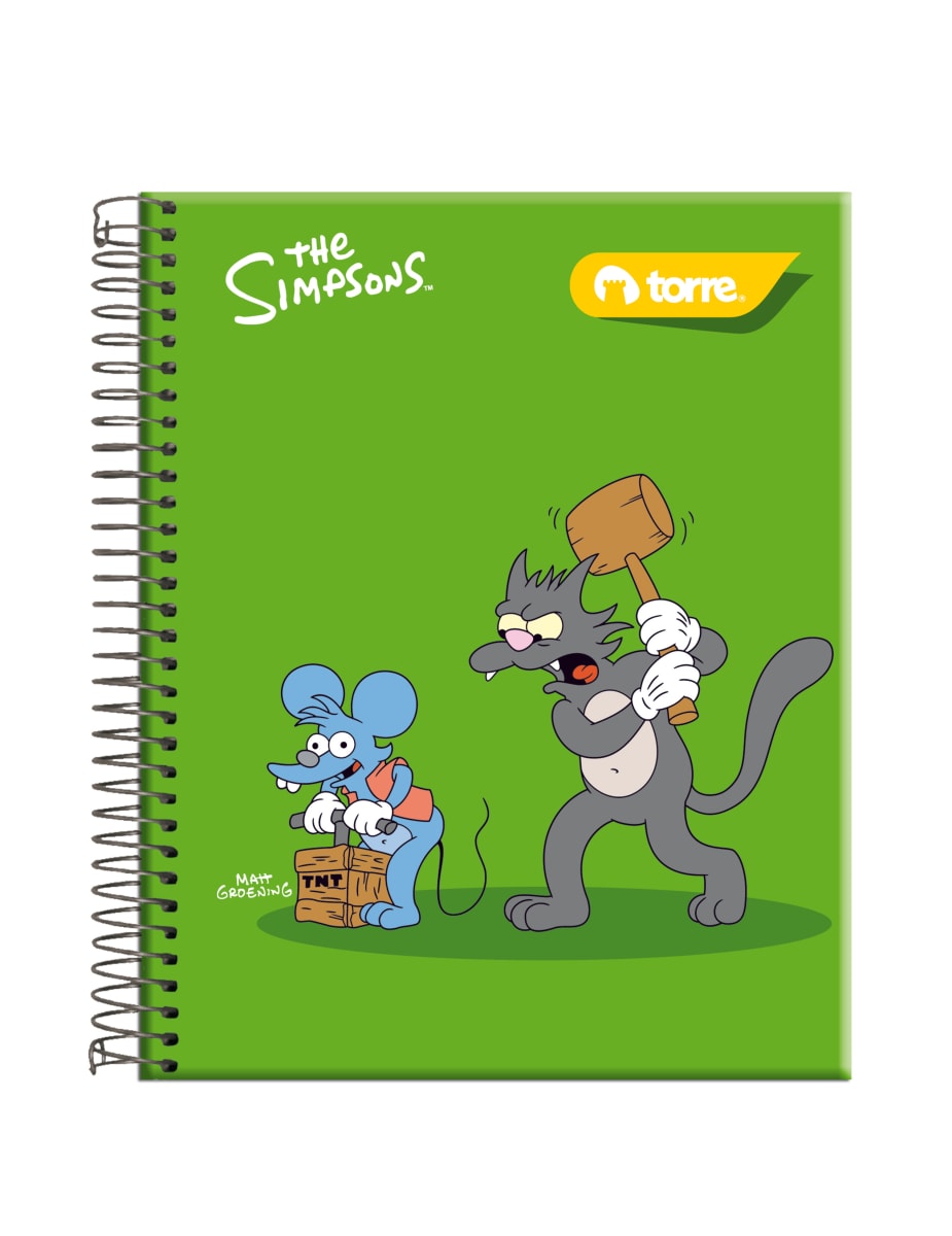 Cuaderno pocket Simpsons 5mm 90 hjs Torre10