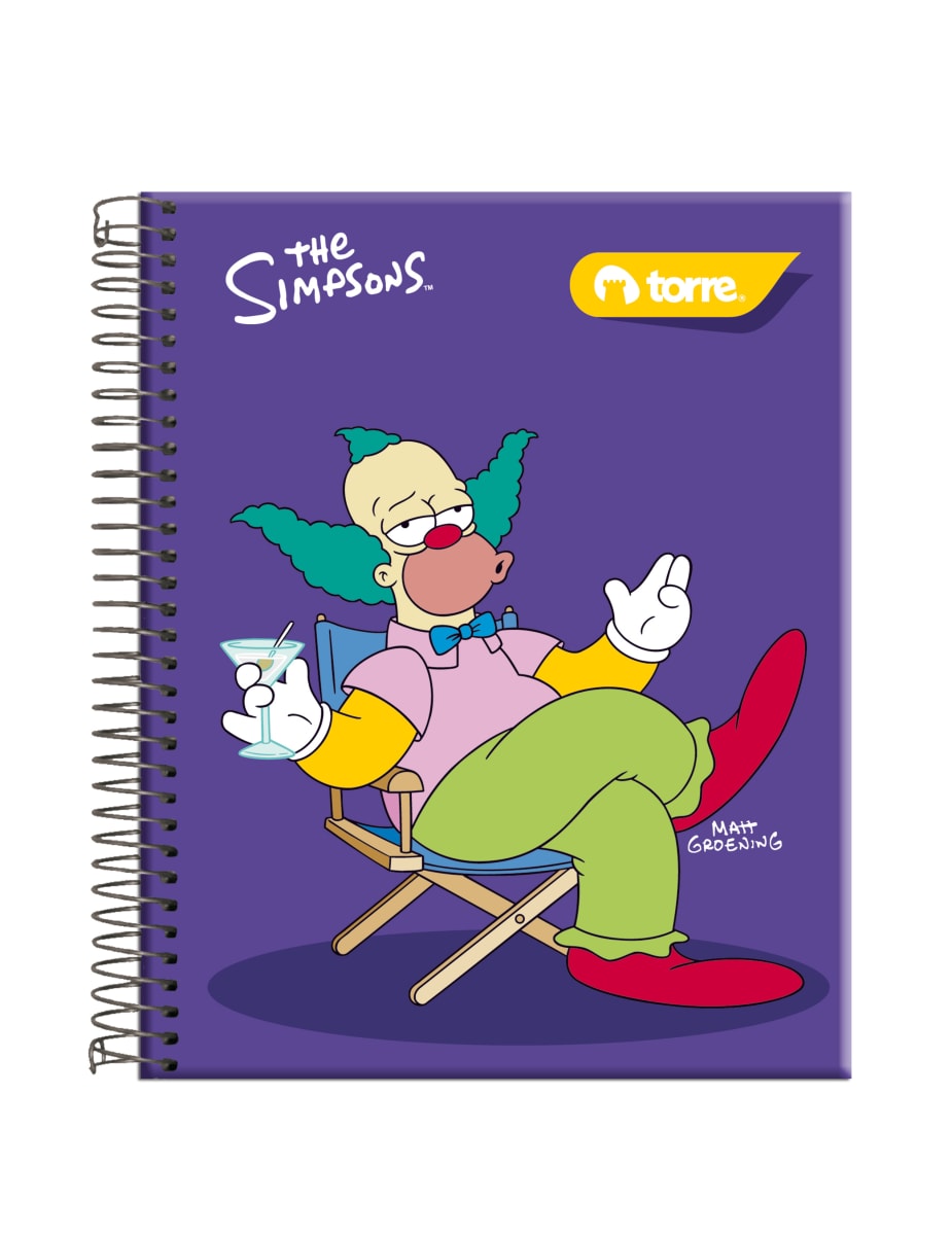 Cuaderno pocket Simpsons 5mm 90 hjs Torre11