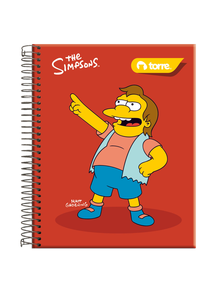 Cuaderno pocket Simpsons 5mm 90 hjs Torre12