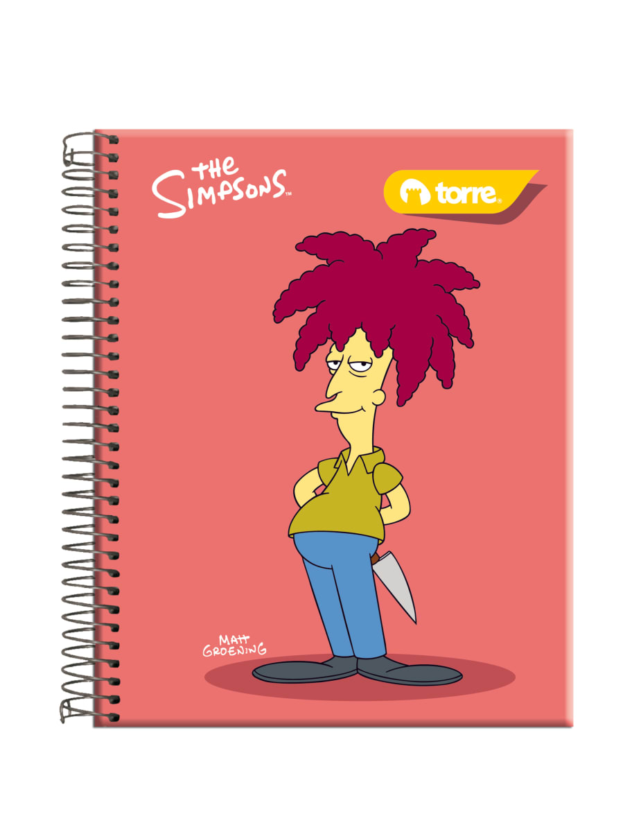 Cuaderno pocket Simpsons 5mm 90 hjs Torre14
