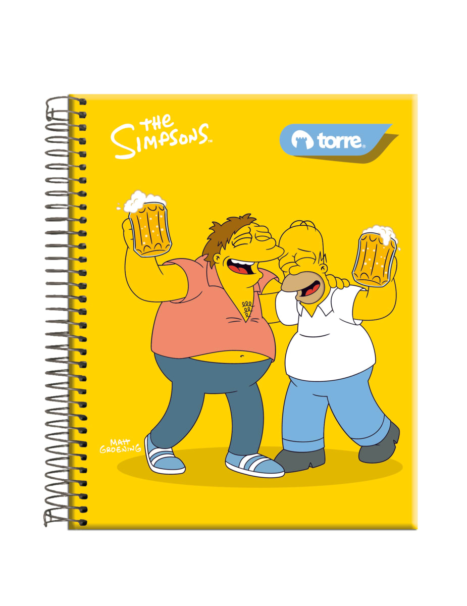 Cuaderno pocket Simpsons 5mm 90 hjs Torre15