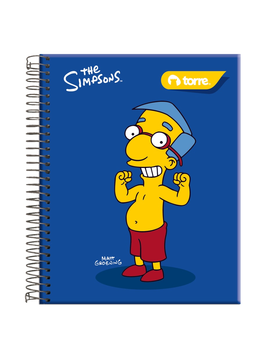 Cuaderno pocket Simpsons 5mm 90 hjs Torre16