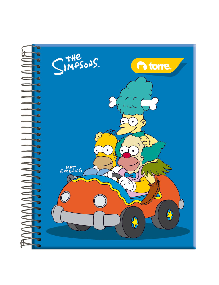 Cuaderno pocket Simpsons 5mm 90 hjs Torre3