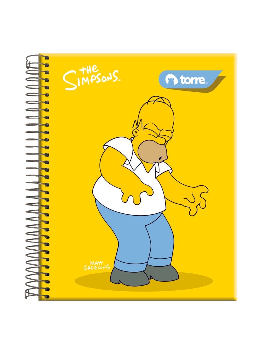 Cuaderno pocket Simpsons 5mm 90 hjs Torre4
