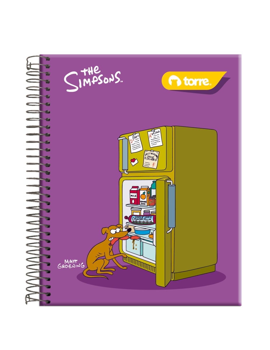Cuaderno pocket Simpsons 5mm 90 hjs Torre7