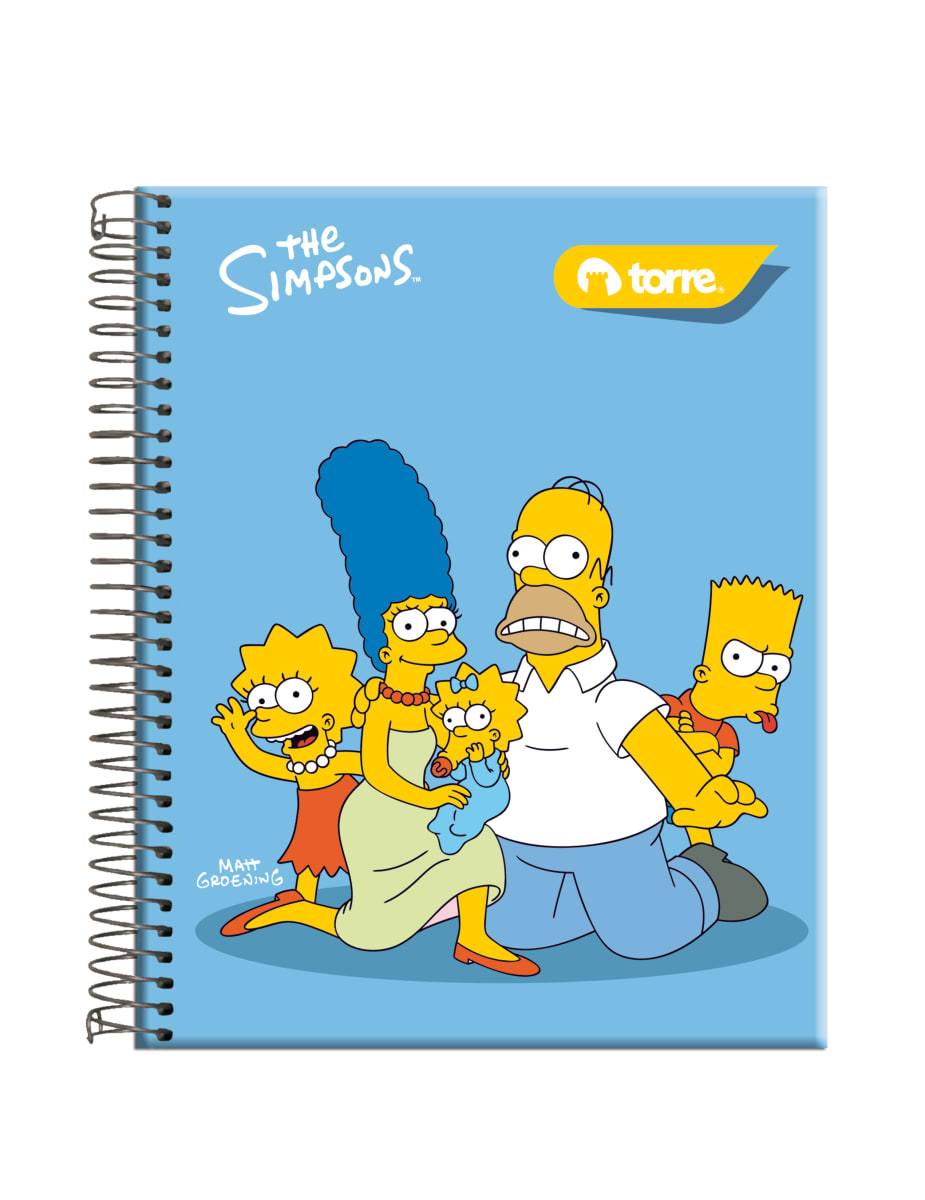Cuaderno pocket Simpsons 5mm 90 hjs Torre8