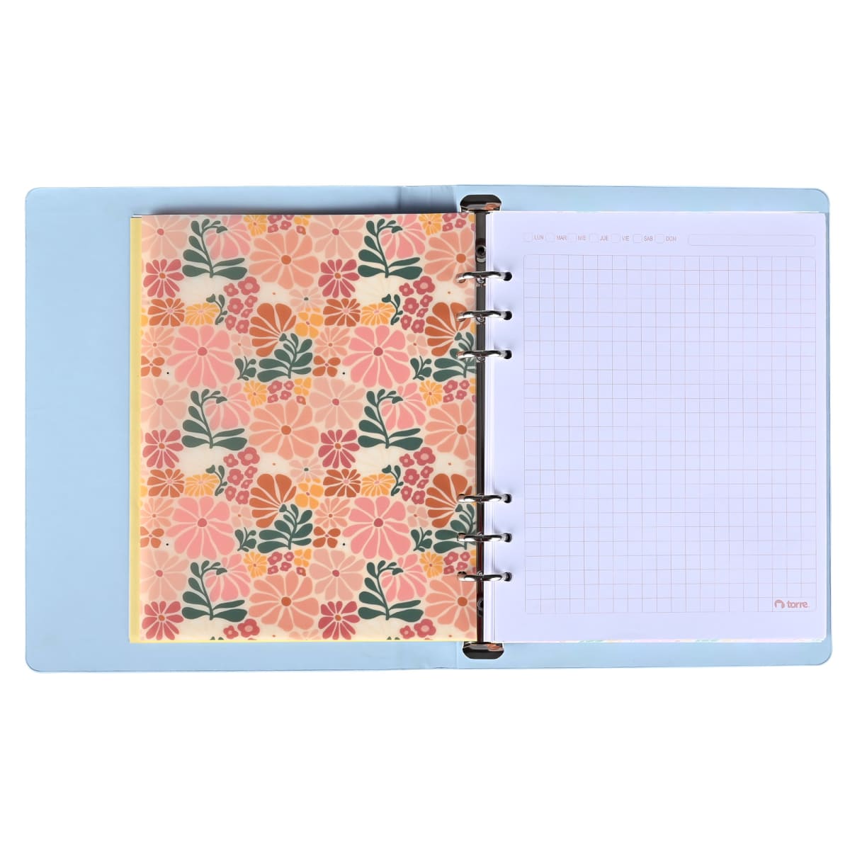Cuad book tipo archivador 7mm 100 hjs Torre4