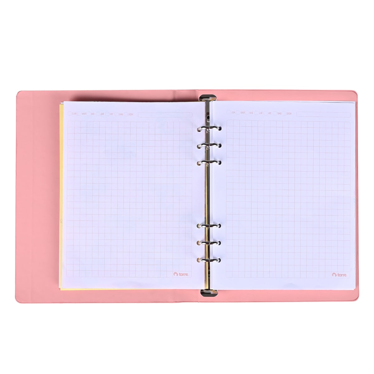 Cuad book tipo archivador 7mm 100 hjs Torre3