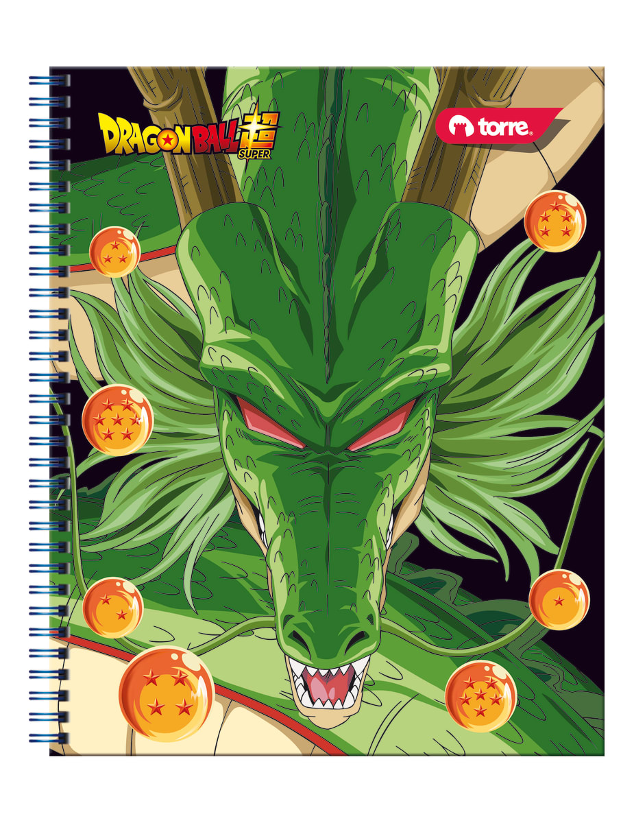 Cuaderno universitario Dragon Ball 7mm 100 hjs Torre1