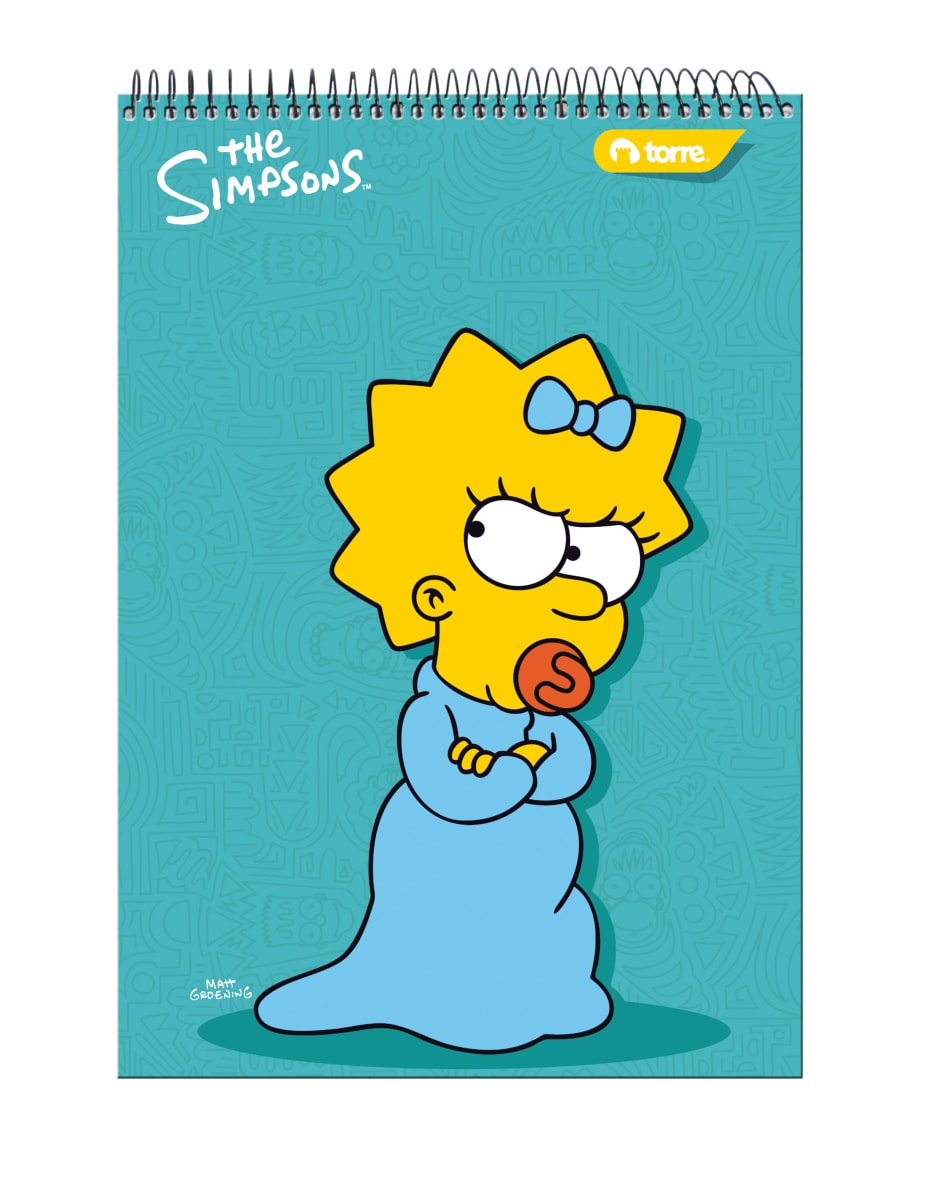 Croquera 21x32 cm Simpsons Torre4