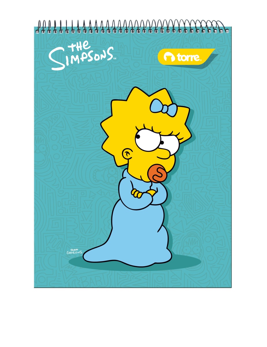Croquera 16x21 cm Simpsons Torre1