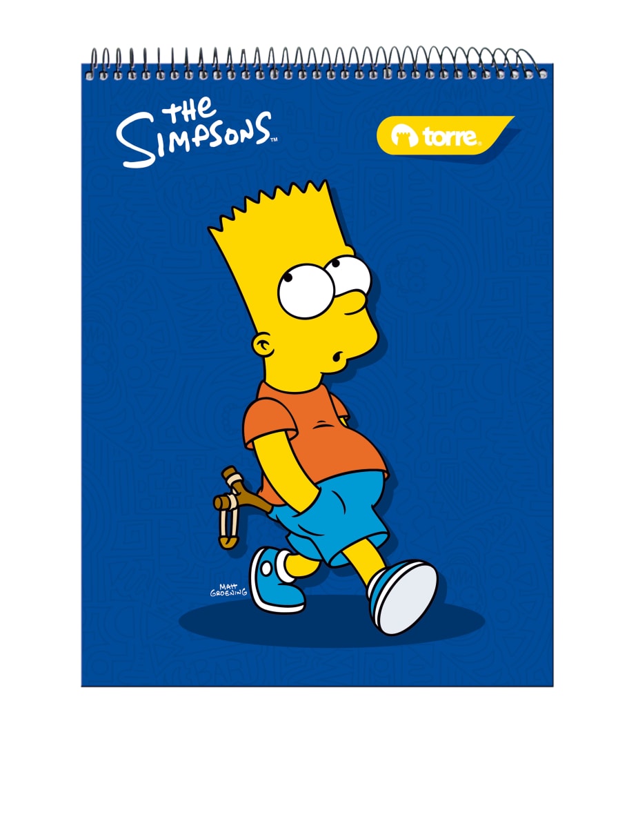 Croquera 16x21 cm Simpsons Torre3