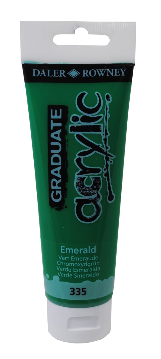 Tubo acrílico graduate 120ml emerald1