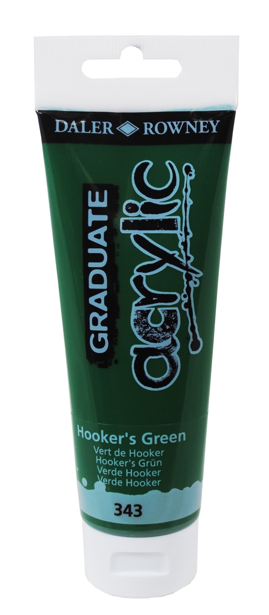 Tubo acrílico graduate 120ml hook green1