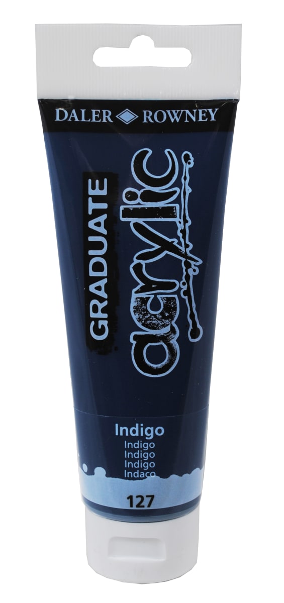 Tubo acrílico graduate 120ml indigo1