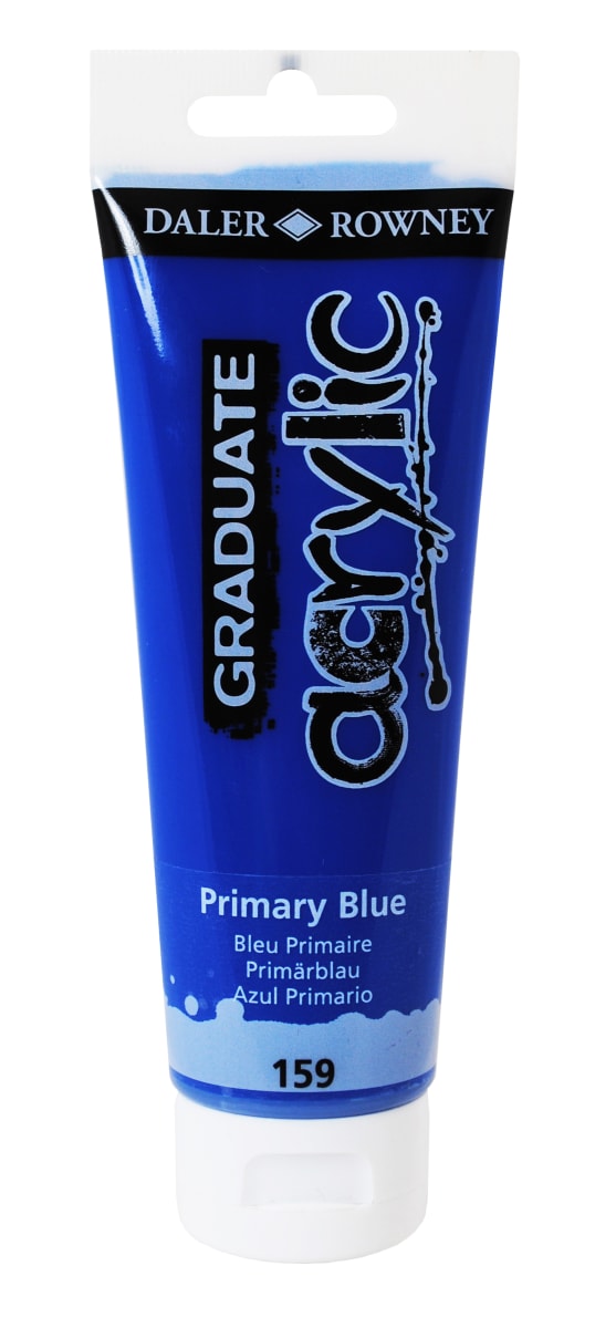 Tubo acrílico graduate 120ml primary blue1