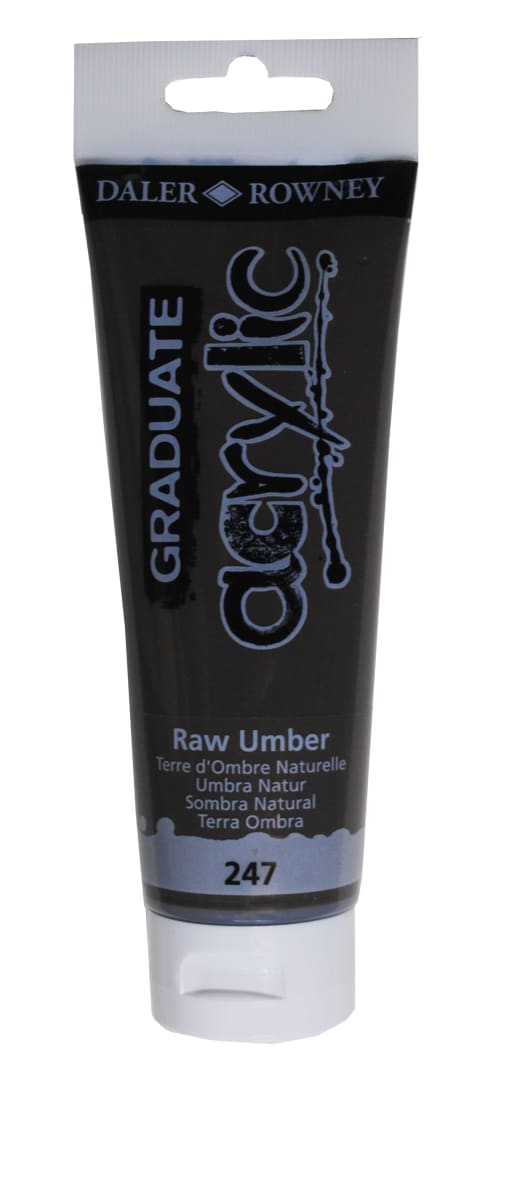 Tubo acrílico graduate 120ml raw umber1
