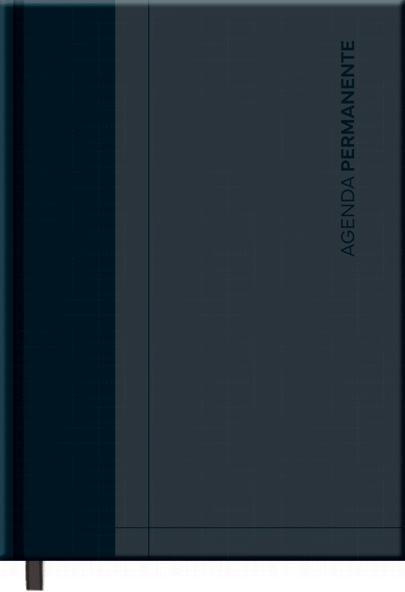 Agenda permanente bicolor Foroni1
