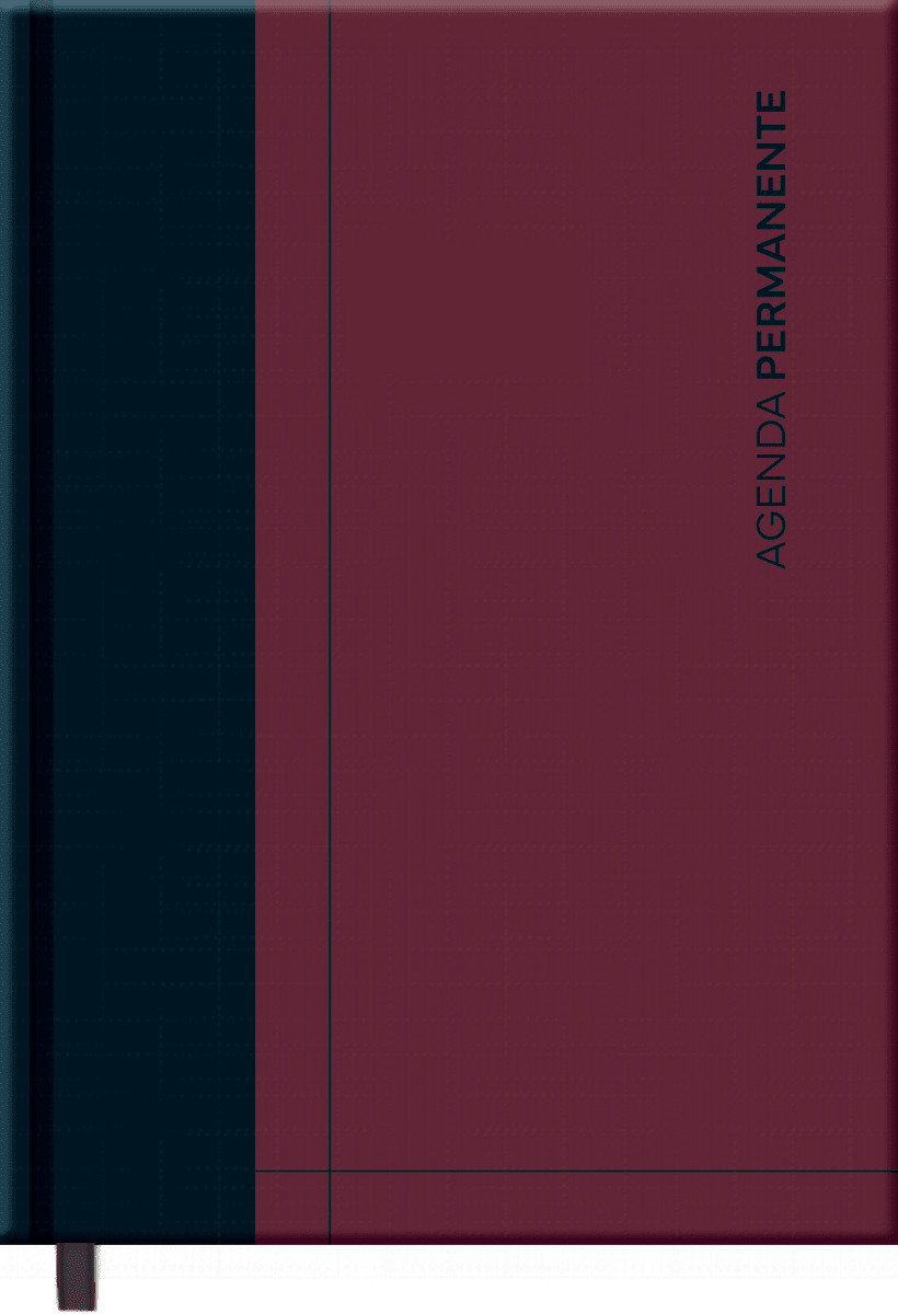Agenda permanente bicolor Foroni4