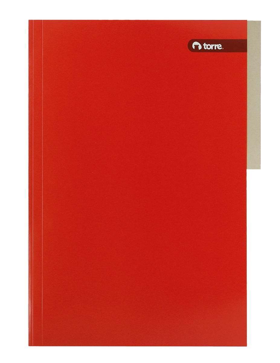 Carpeta pigmentada rojo Torre1