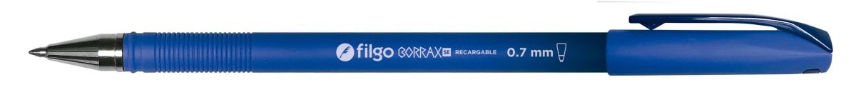 Lápiz gel borrable+repuesto Borrax tinta azul filgo2