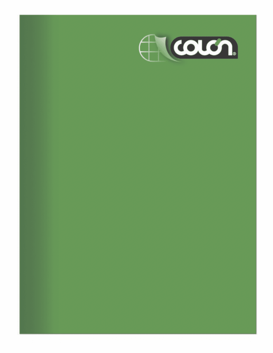 Cuaderno college liso 5mm 80 hjs Colon4
