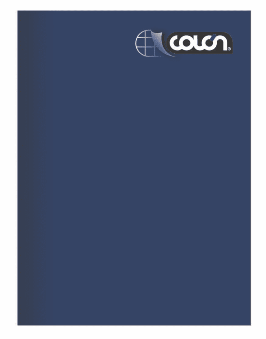 Cuaderno college liso 5mm 80 hjs Colon2