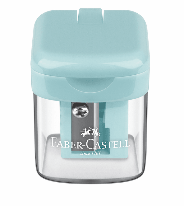 Sacapuntas mini box pastel faber-castell2