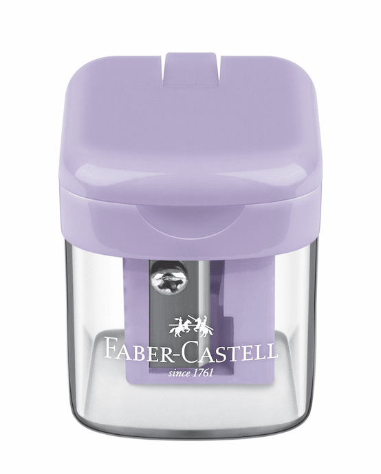 Sacapuntas mini box pastel faber-castell3