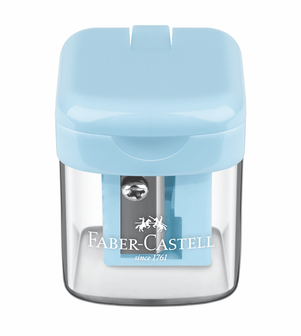 Sacapuntas mini box pastel faber-castell4