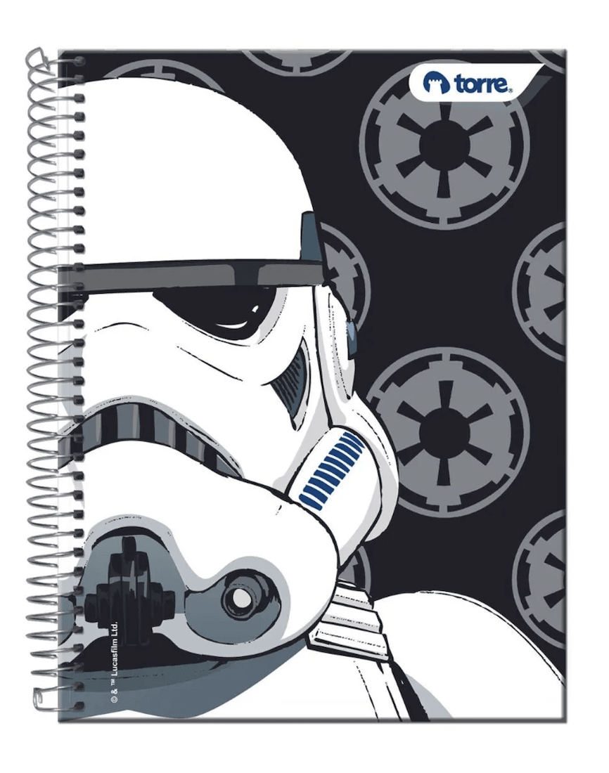 Cuaderno top Star Wars 7mm 150 hjs Torre3