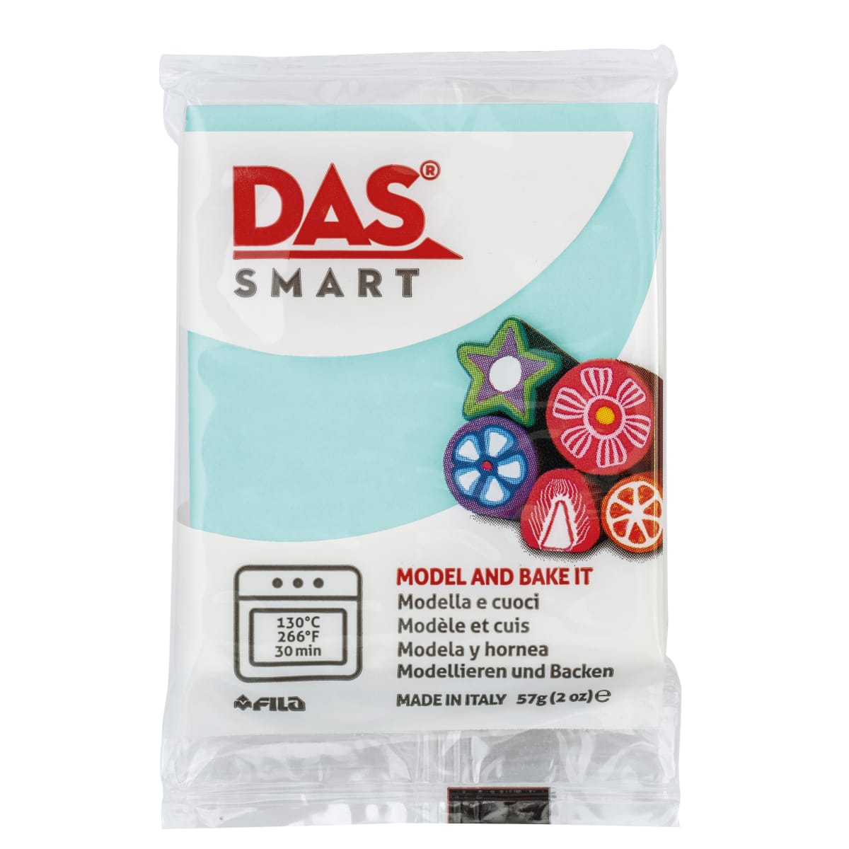 Masa polimérica Das Smart acquamarina1