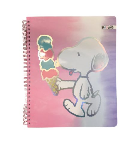 Cuad univ Snoopy 7mm 100 hjs mooving6