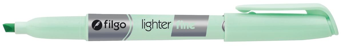Destacador tipo lápiz lighter fine pastel verde filgo1