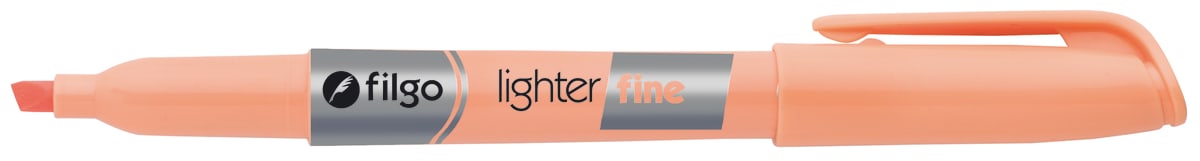 Destacador tipo lápiz lighter fine pastel naranjo filgo1