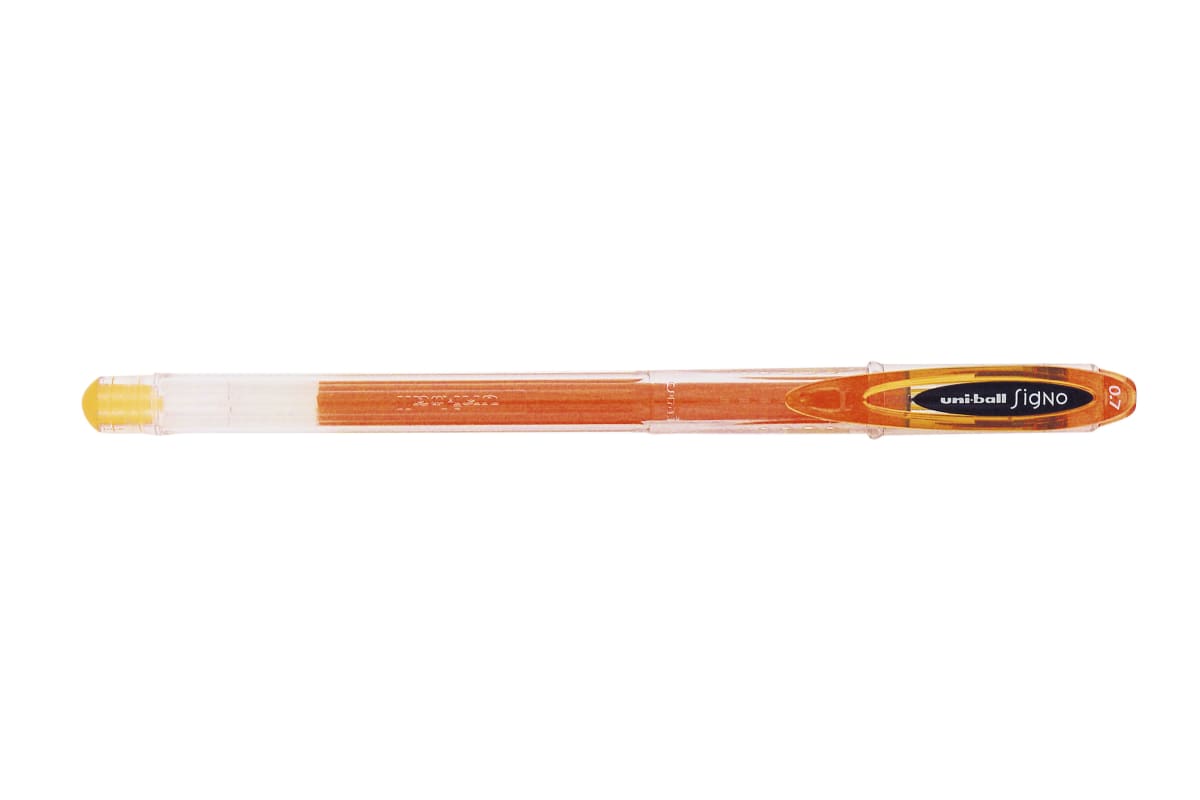 Lápiz gel signo UM-120 orange uniball1